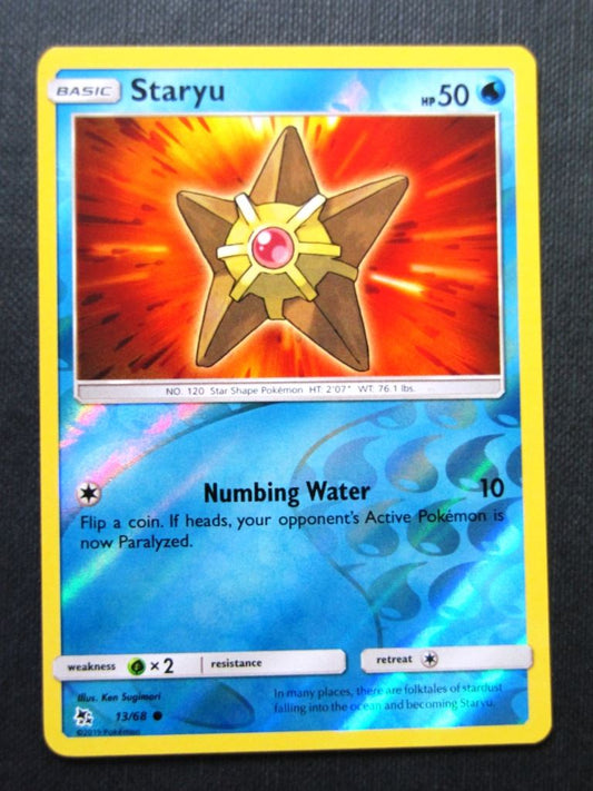 Staryu 13/68 Reverse Holo - Pokemon Cards #2A7