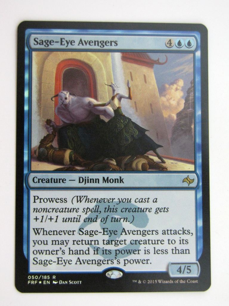 MTG Magic Cards: SAGE-EYE AVENGERS FOIL # 36G64