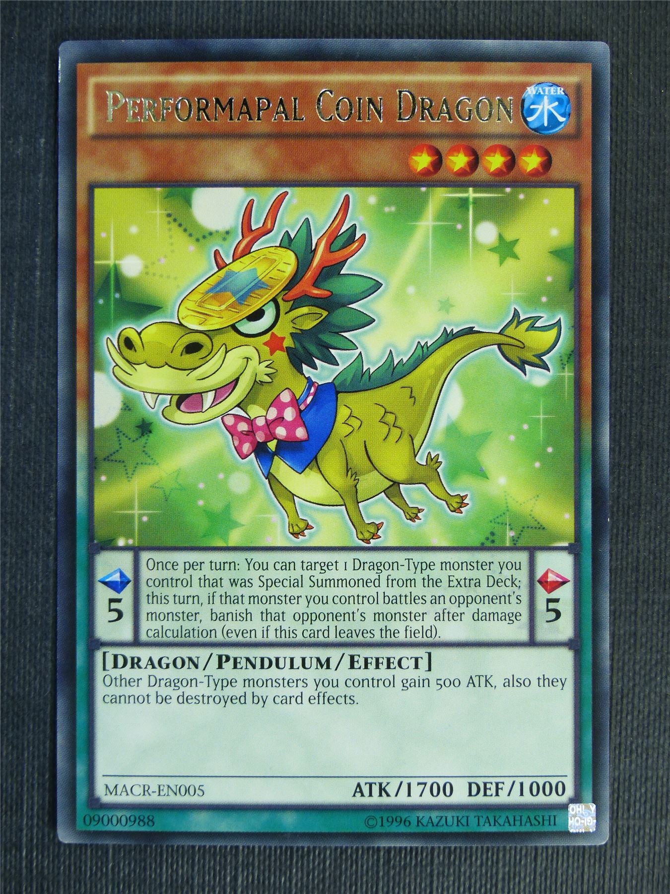 Performapal Coin Dragon MACR Rare - Yugioh Cards #VQ