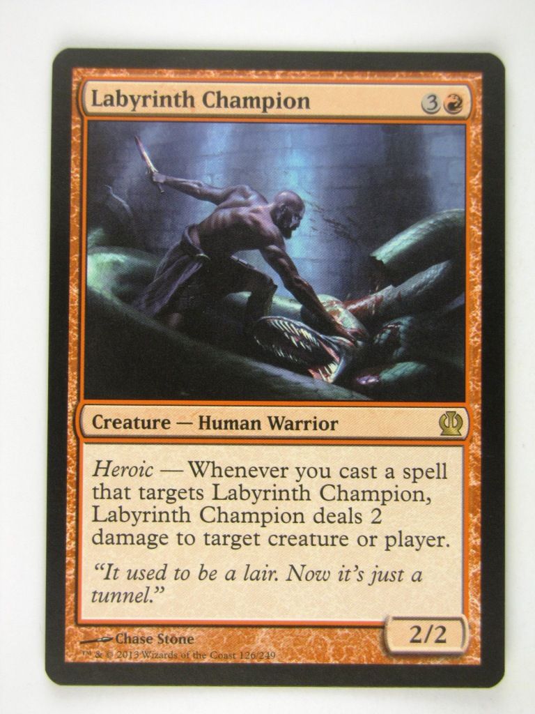MTG played Cards: LABYRINTH CHAMPION # 13H54