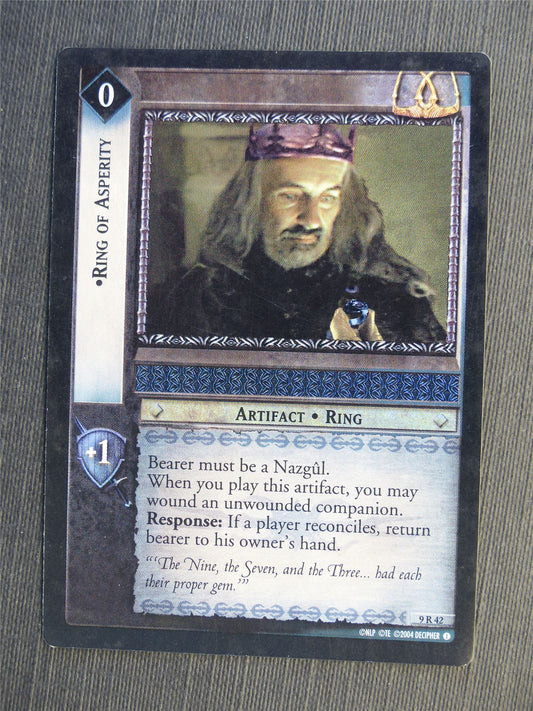 Ring of Asperity 9 R 42 Foil - LotR Cards #66R