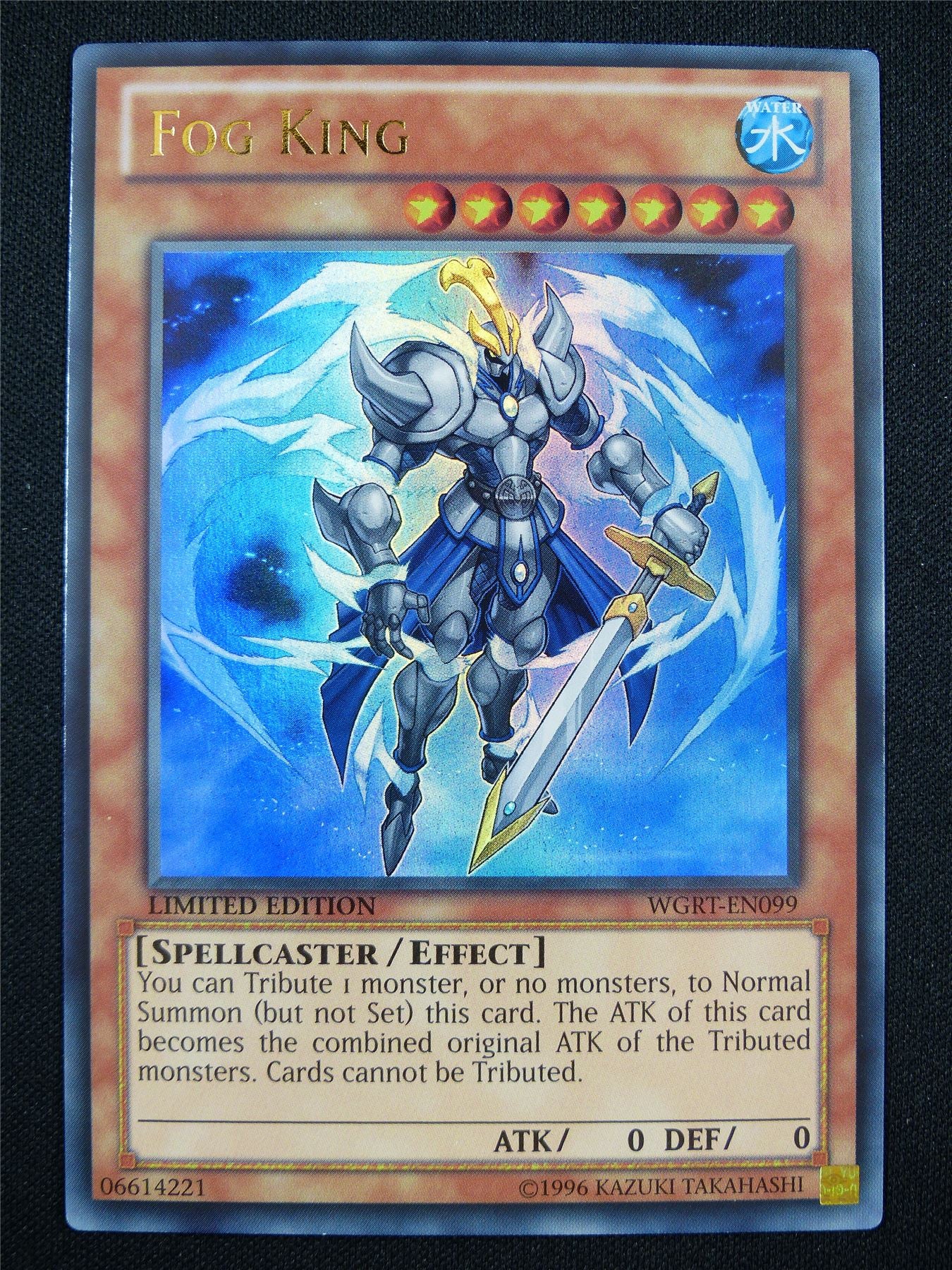 Fog King WGRT Ultra Rare - lim ed Yugioh Card #3EJ