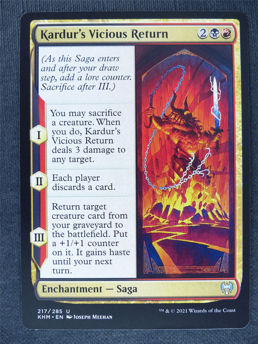 Kardur's Vicious Return #LJ