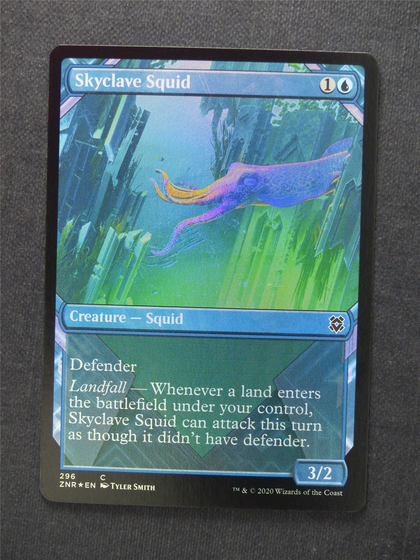 Skyclave Squid Showcase Foil - Mtg Magic Cards #IB