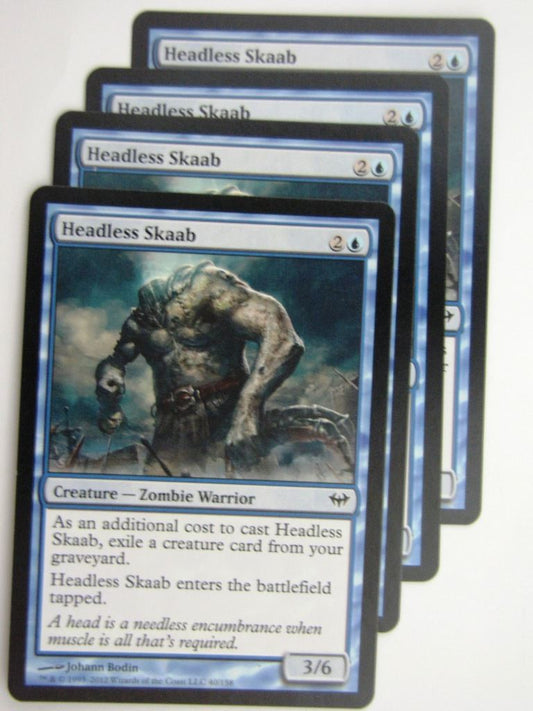 MTG Magic Cards: HEADLESS SKAAB x4 # 27D79