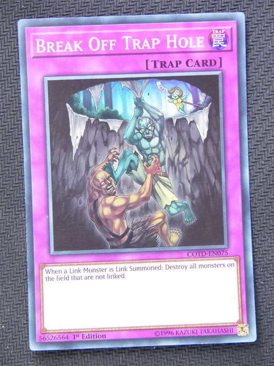 Break Off Trap Hole COTD - Super Rare - Yugioh Card #5MR