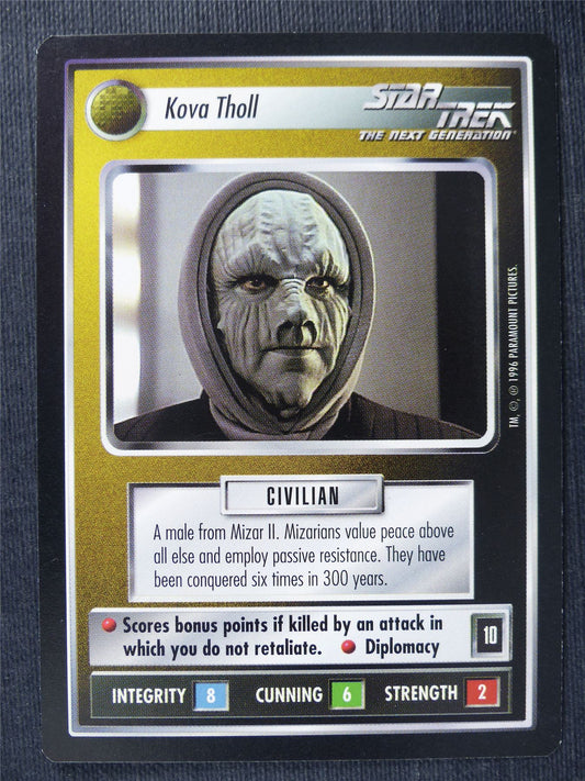 Kova Tholl - NG - Star Trek Cards #15L