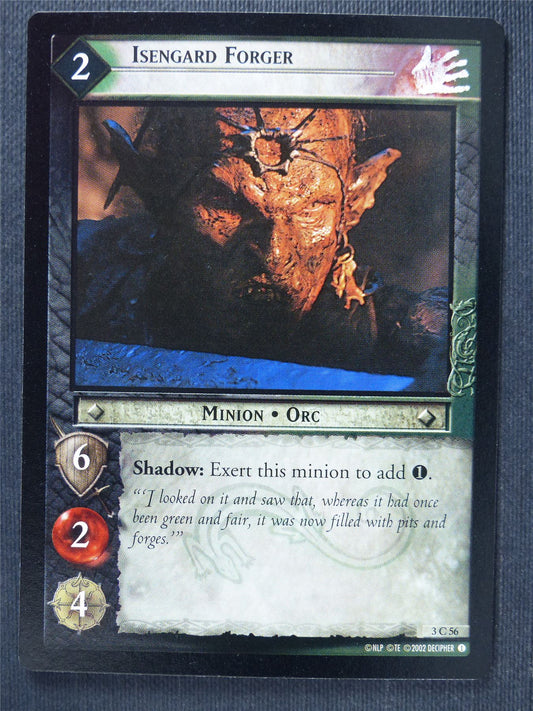 Isengard Forger 3 C 56 - LotR Cards #3O2