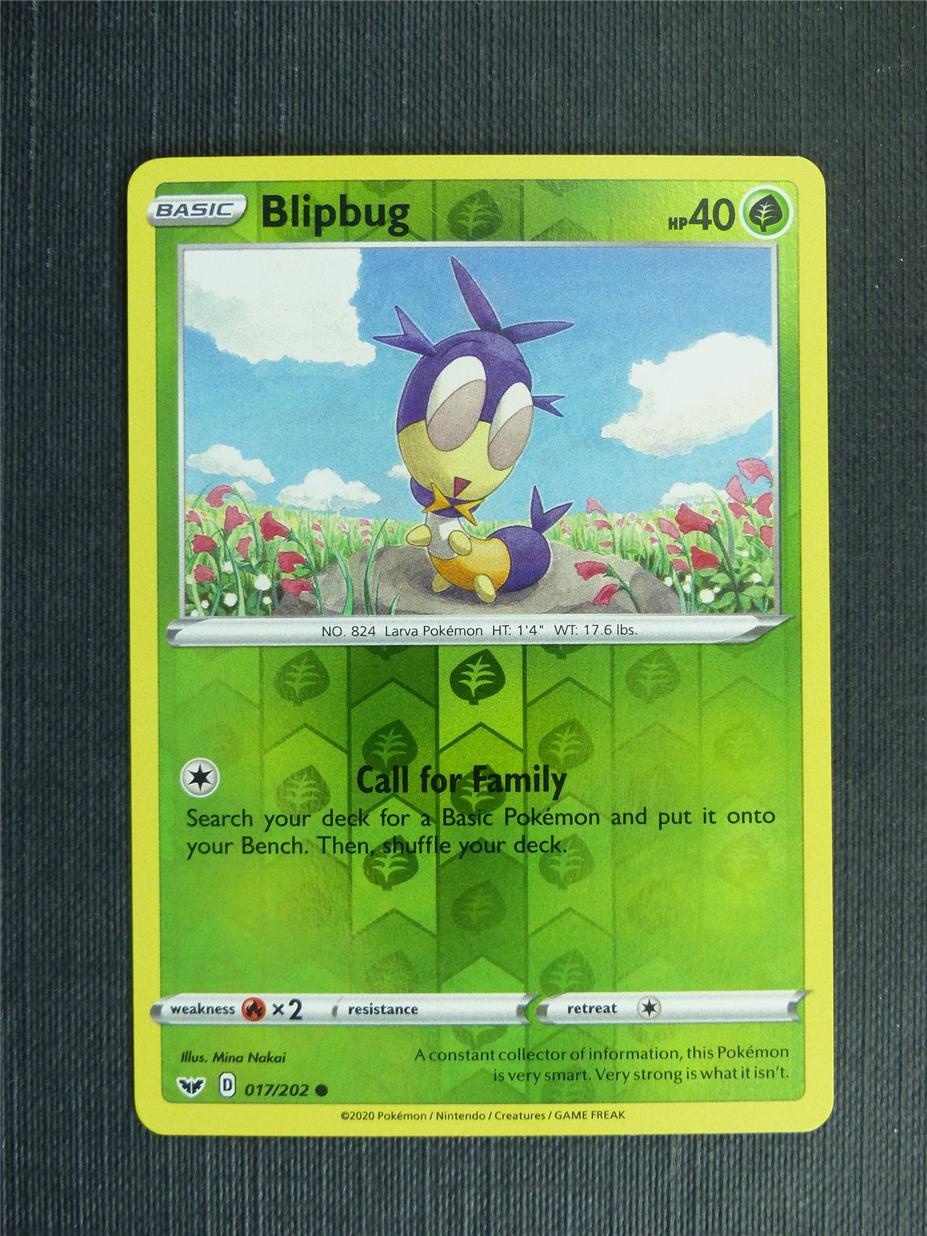 Blipbug 017/202 Reverse Holo - Pokemon Cards #1L0