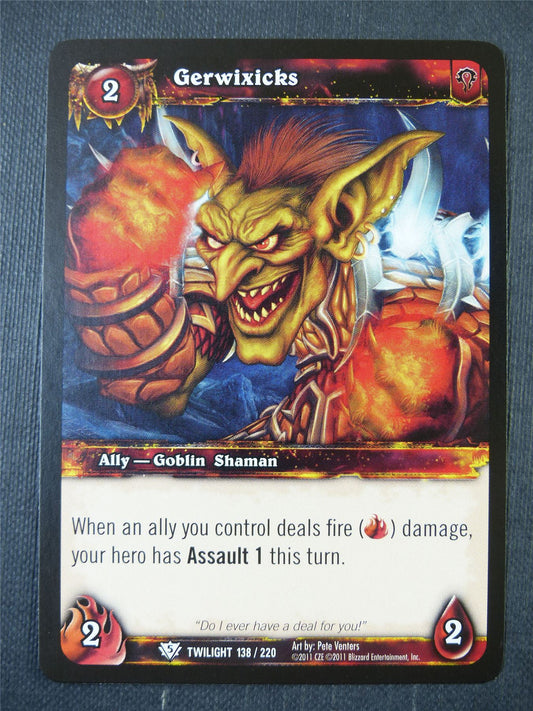 Gerwixicks 138/220 - WoW Card #17C