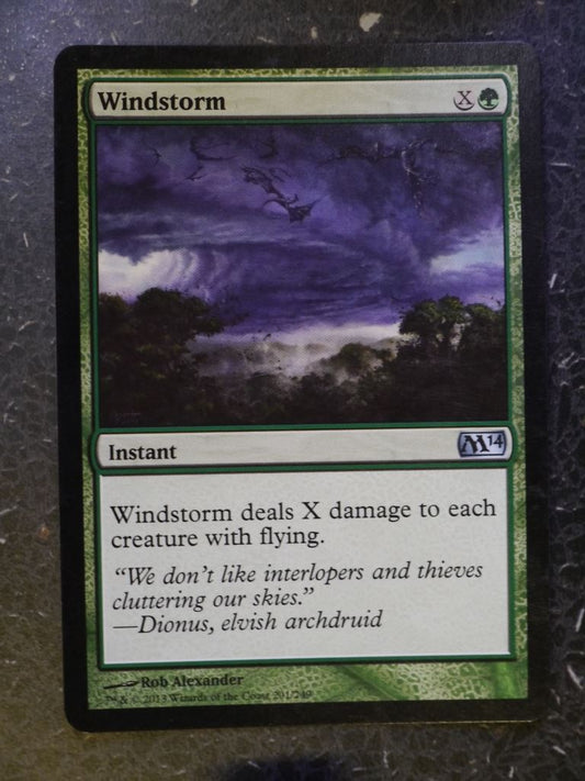 MTG Cards: WINDSTORM FOIL # 5B71
