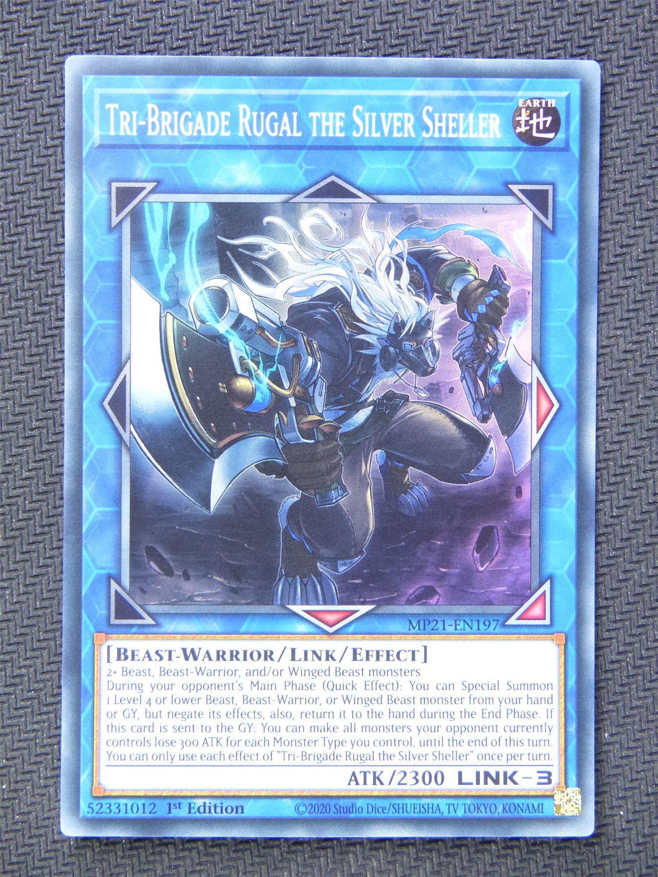 Tri Brigade Rugal Silver Sheller MP21 Super Rare - Yugioh Card #5I7