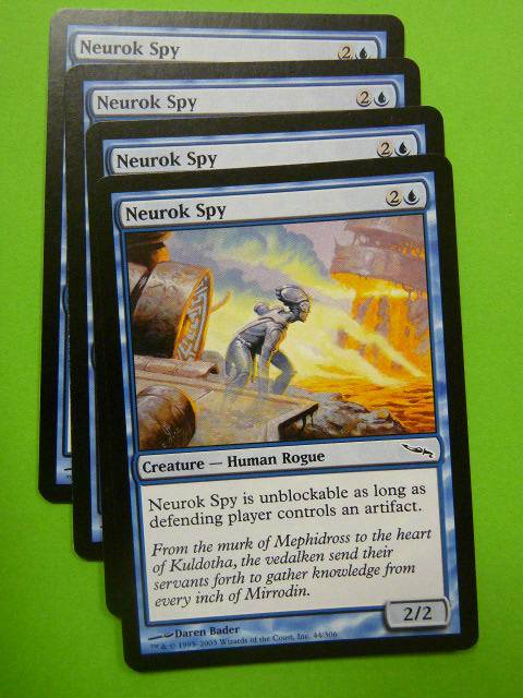 MTG magic: NEUROK SPY x4