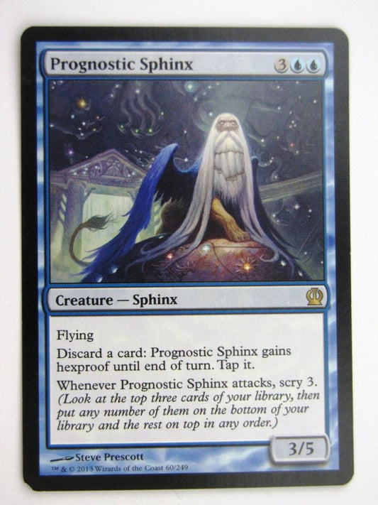 MTG Magic Played Cards: PROGNOSTIC SPHINX # 31E10