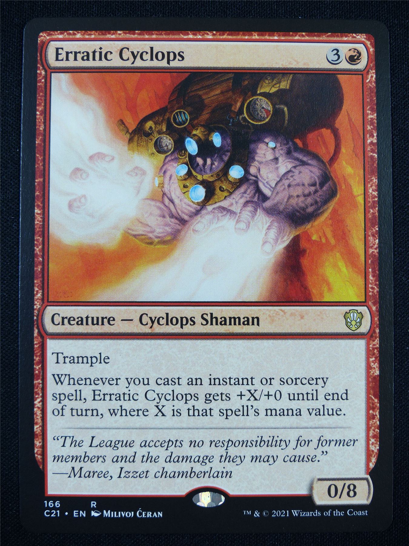 Erratic Cyclops - Mtg Card #1ZF