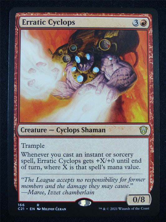 Erratic Cyclops - Mtg Card #1ZF