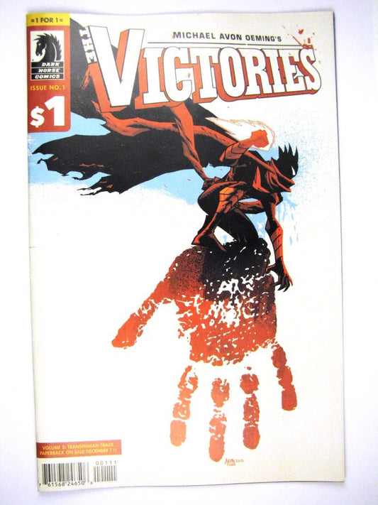 Dark Horse Comics: THE VICTORIES #1 NOVEMBER 2013 # 17H75