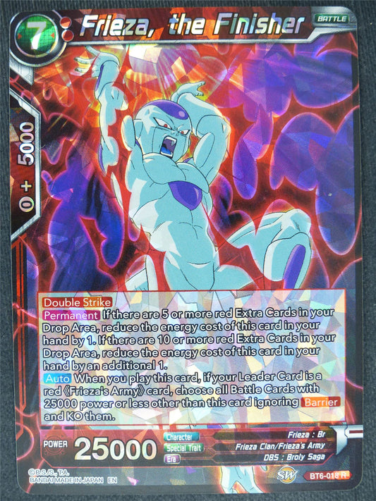 Frieza the Finisher Foil - Dragon Ball Super Cards #7J