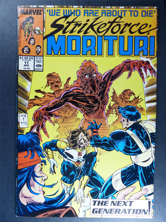 STRIKEFORCE Morituri #17 - Marvel Comics #PQ