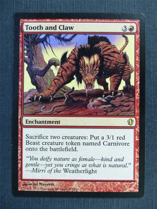 Tooth and Claw - Mtg Magic Cards #4BD