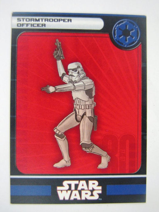 Star Wars Miniature Spare Cards: STORMTROOPER OFFICER # 11A91