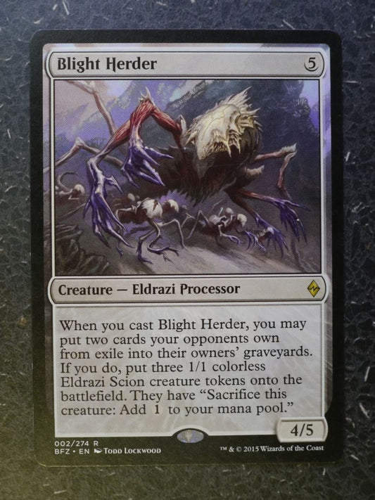 MTG Magic Cards: BLIGHT HERDER # 7J74