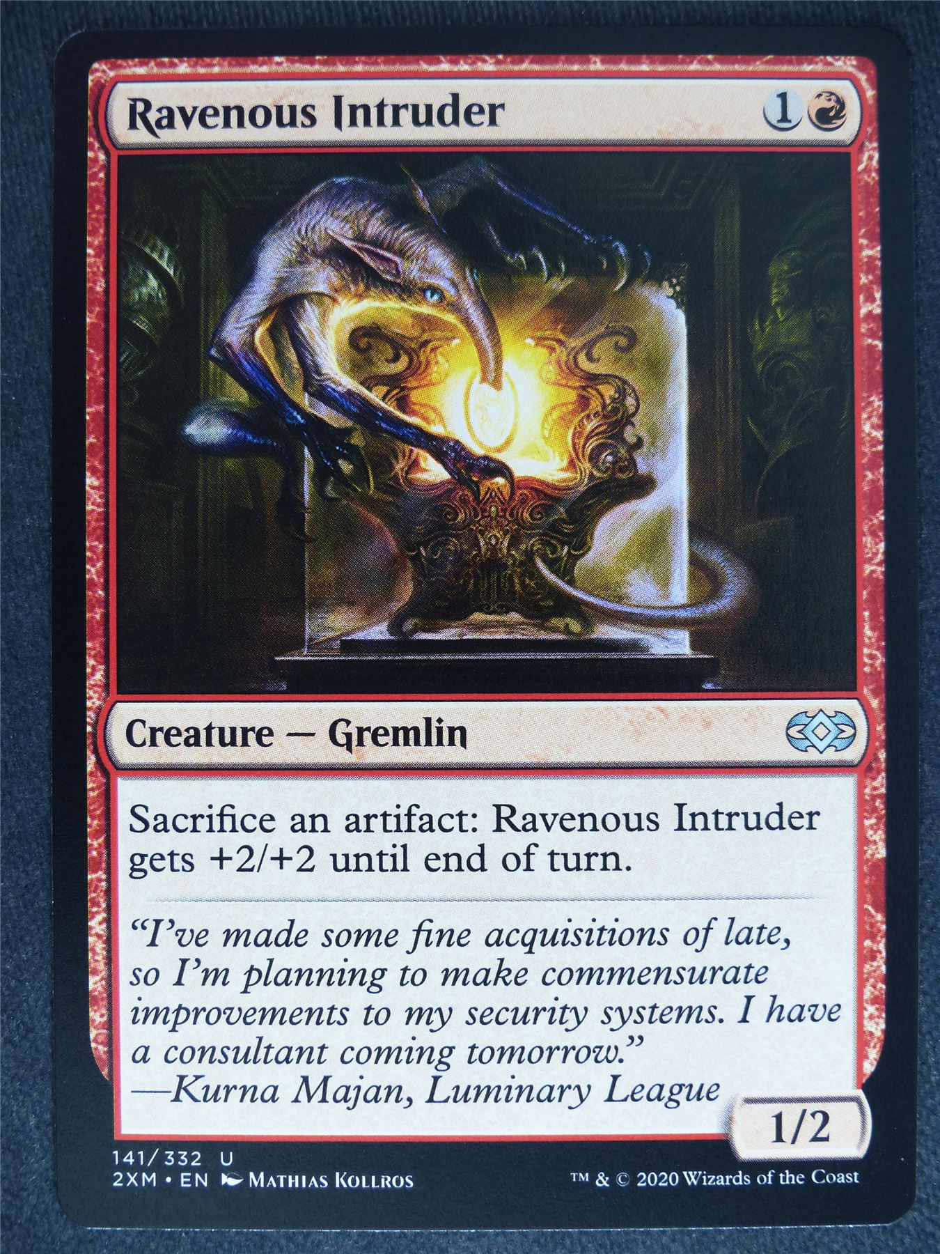 Ravenous Intruder - Double Masters - Mtg Magic Cards #3W