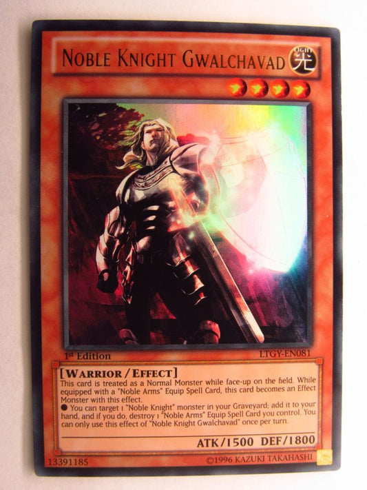 NOBLE KNIGHT OF GWALCHAVAD LTGY ULTRA RARE - Yugioh Card