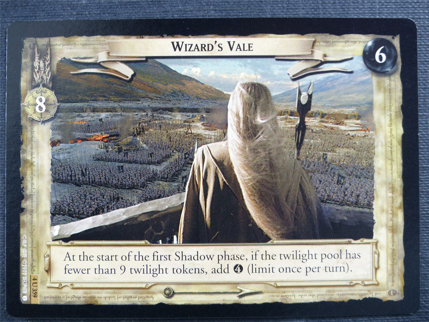 Wizard's Vale 4 U 359 - LotR Card #46G