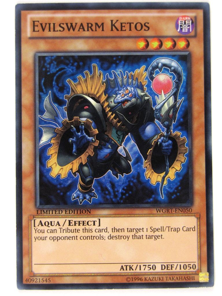 Yugioh Cards: EVILSWARM KETOS WGRT SUPER RARE