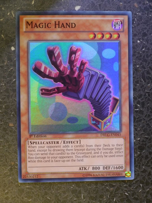 Yugioh Cards: MAGIC HAND DRLG SUPER RARE # 3B50