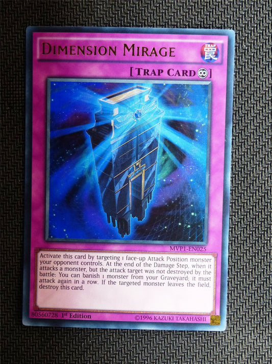 Dimension Mirage - MVP1 - Ultra Rare - Yugioh Card # 1J23