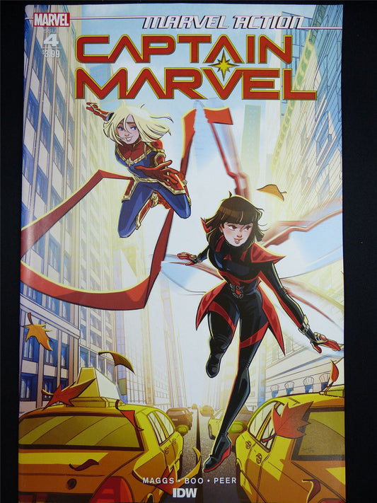 Marvel Action: CAPTAIN Marvel #4 - IDW Marvel Comic #1U9