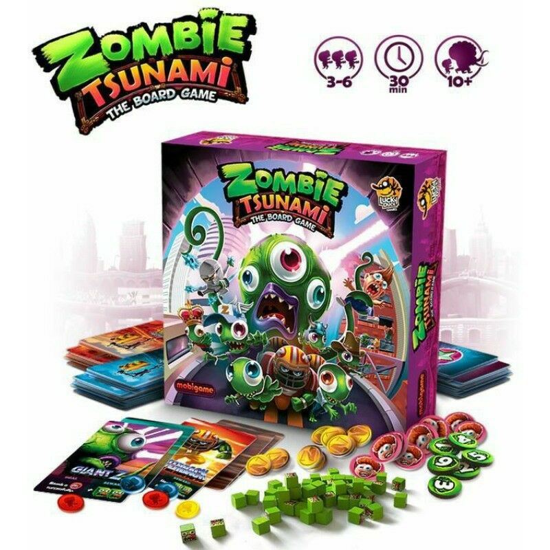 Zombie Tsunami - Board Game #ZQ