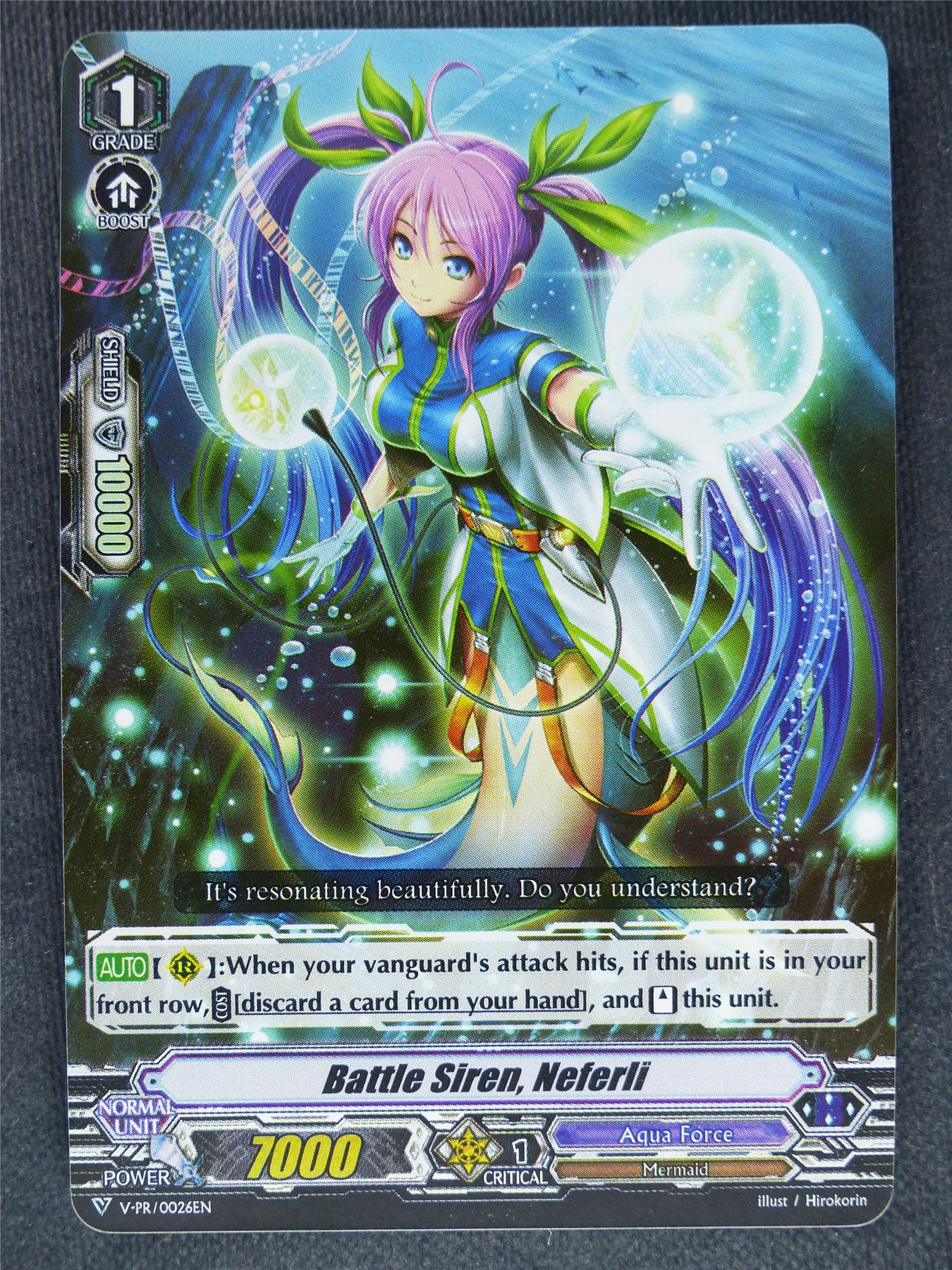 Battle Siren Neferli V-PR Promo - Vanguard Cards #K4