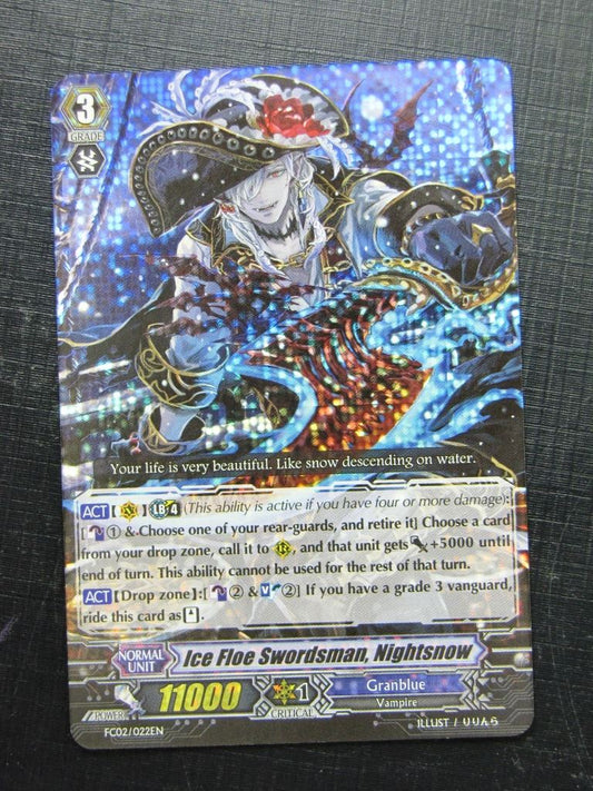 ICE FLOE SWRODSMAN NIGHTSNOW FC02 FOIL - Vanguard Card # 2A70