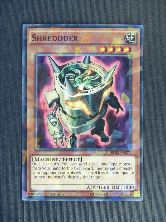 Shreddder BP03 Mosaic Rare - 1st ed - Yugioh Cards #16R