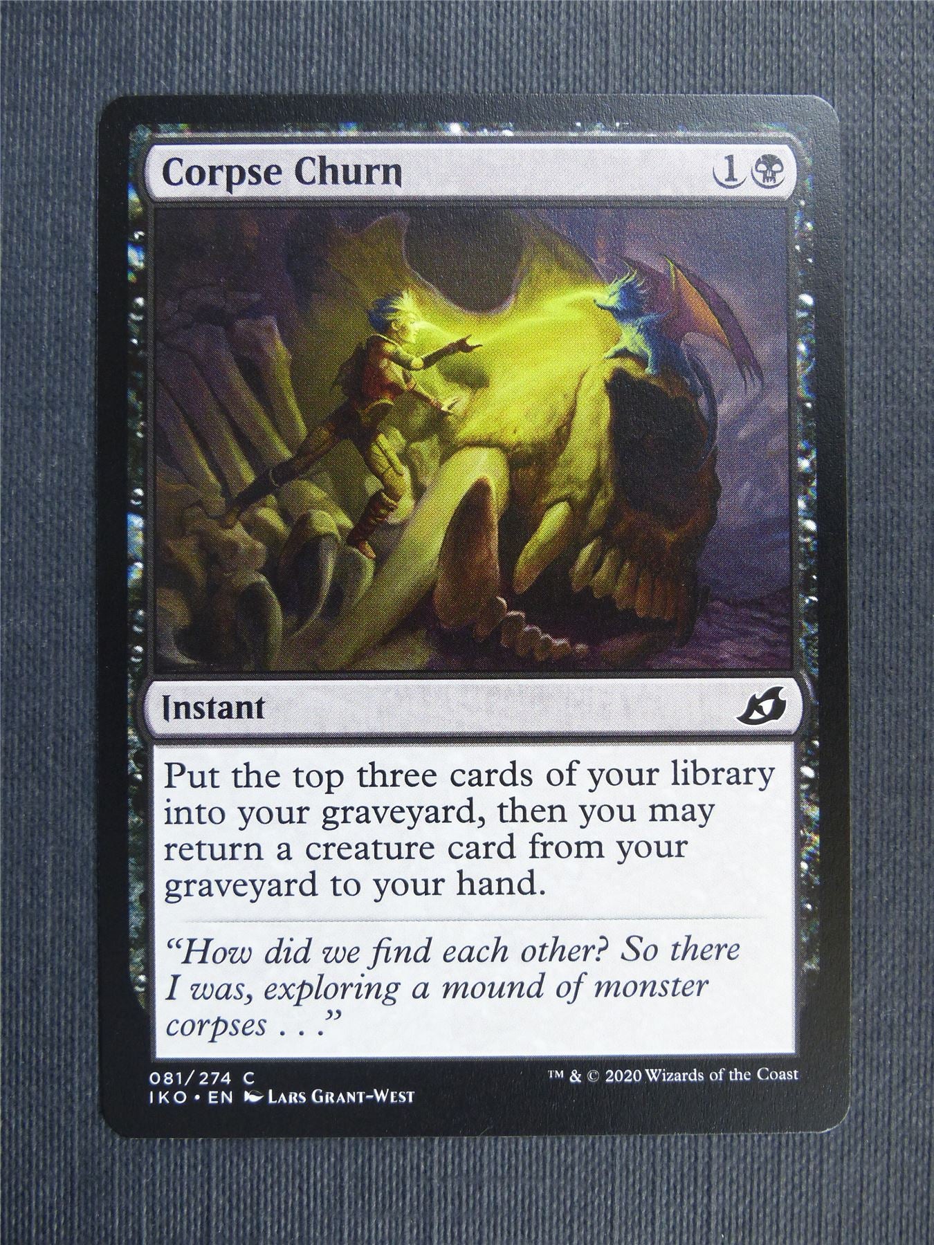 Corpse Churn - IKO Mtg Card