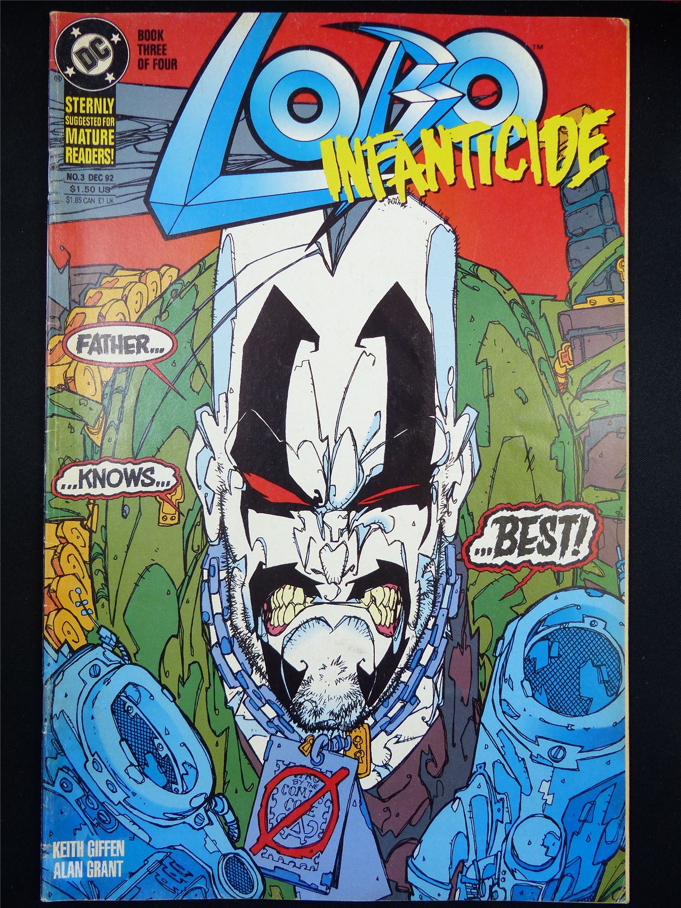 LOBO: Infanticide #3 - DC Comic #31J