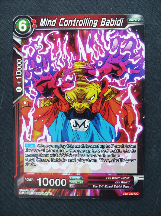 Mind Controlling Babidi - Dragon Ball Super Cards #G4