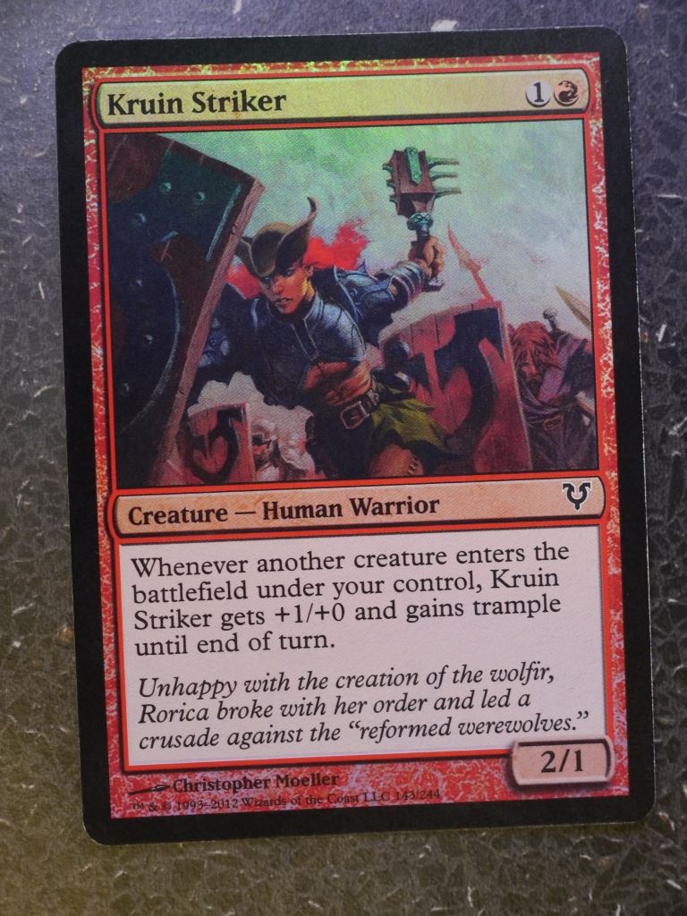 MTG Cards: KRUIN STRIKER FOIL # 5D90