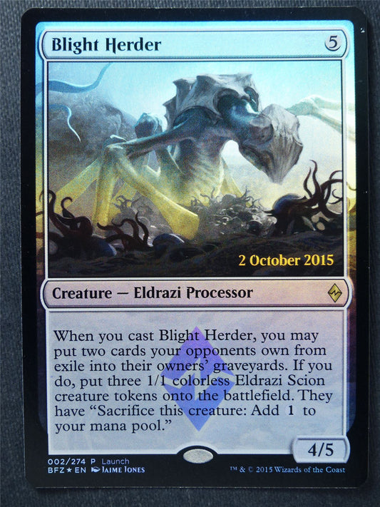 Blight Herder Promo Foil - Mtg Magic Cards #ME