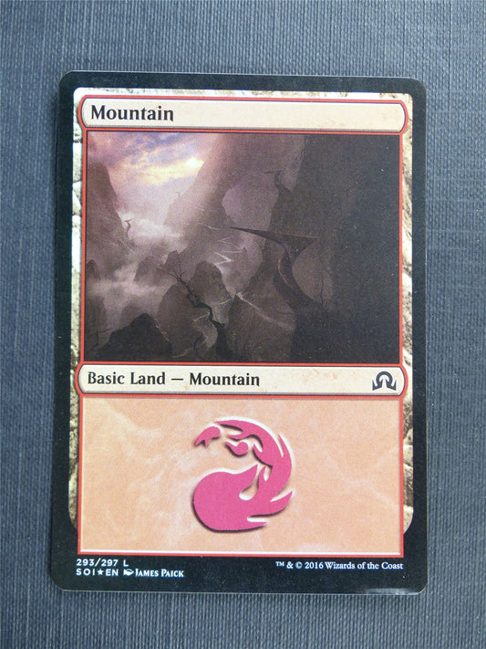 Mountain 293/297 Foil - Mtg Magic Cards #530