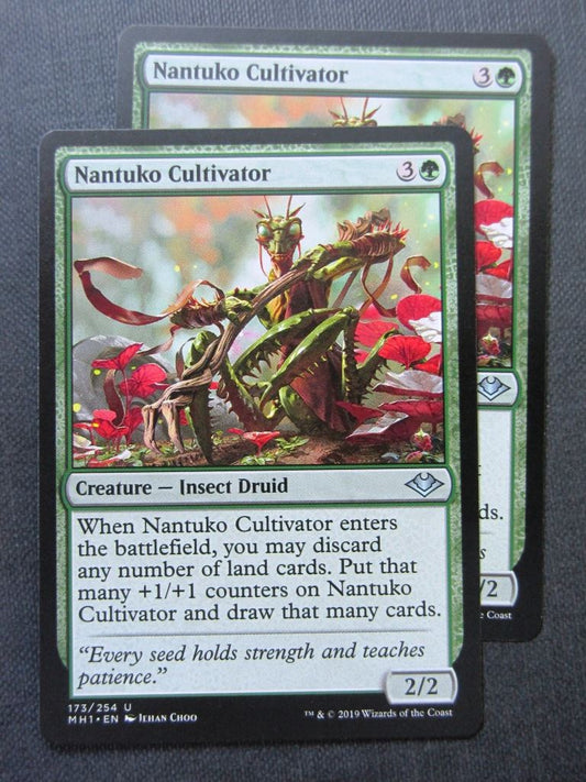 Nantuko Cultivator x2 - Modern Horizons - Mtg Magic Cards # 9H82