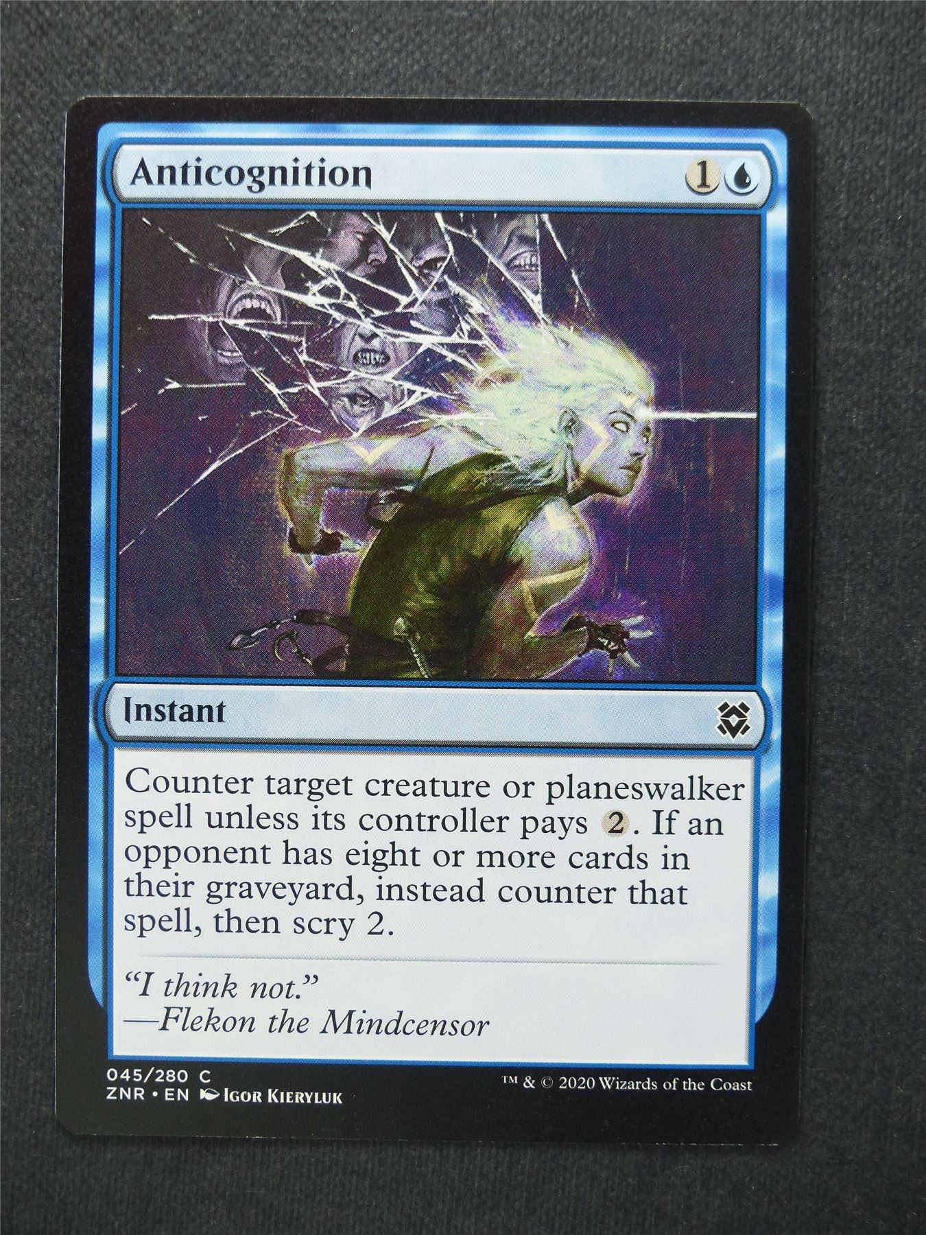 Anticognition - Mtg Magic Cards #UG