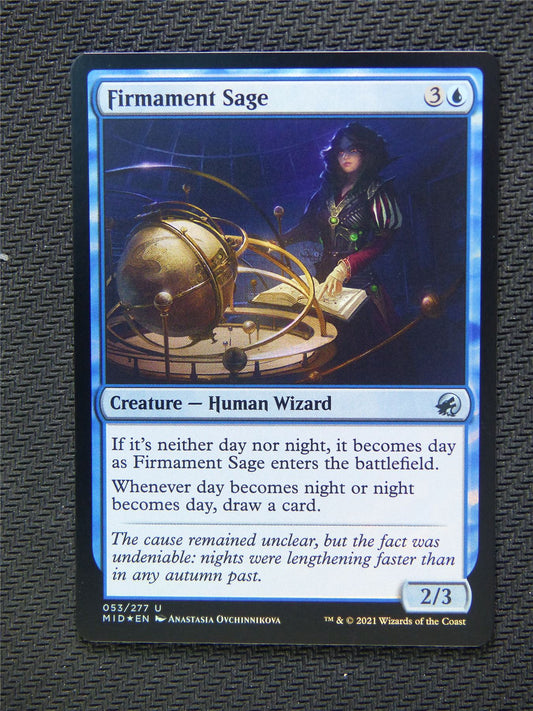 Firmament Sage Foil - Innistrad - Mtg Card #3N4