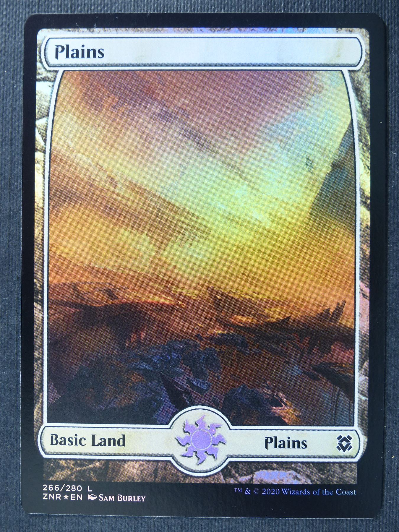 Plains 266/280 Full Art Foil - Mtg Magic Cards #1CZ