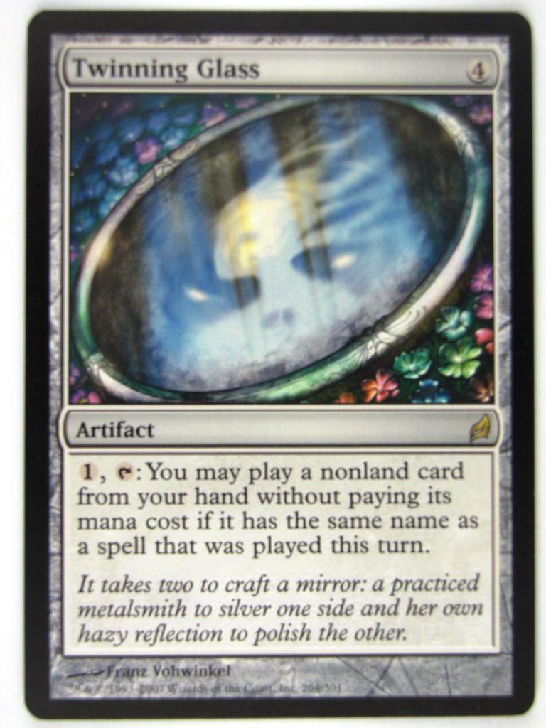 MTG Magic: the Gathering Cards: TWINNING GLASS: LRW