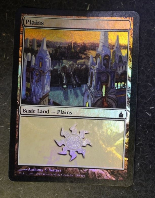 MTG Magic Cards Foil: PLAINS 289/306 # 10E59