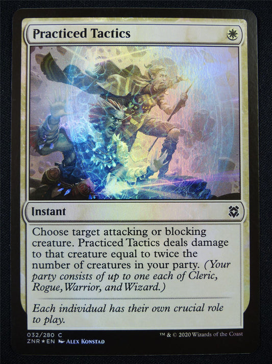 Practiced Tactics Foil - Mtg Card #1LT